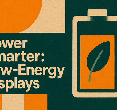Power Smarter: Low-Energy Displays