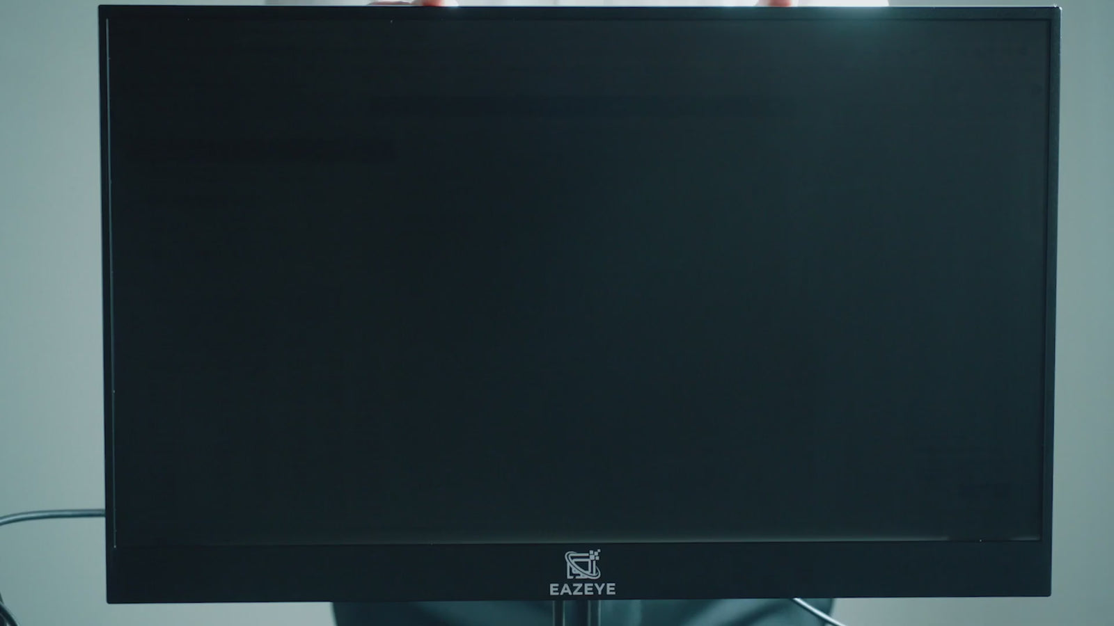 Cinematic video showcasing the Eazeye Monitor 1.0, highlighting its naturally backlit TLCD display and energy-efficient design.