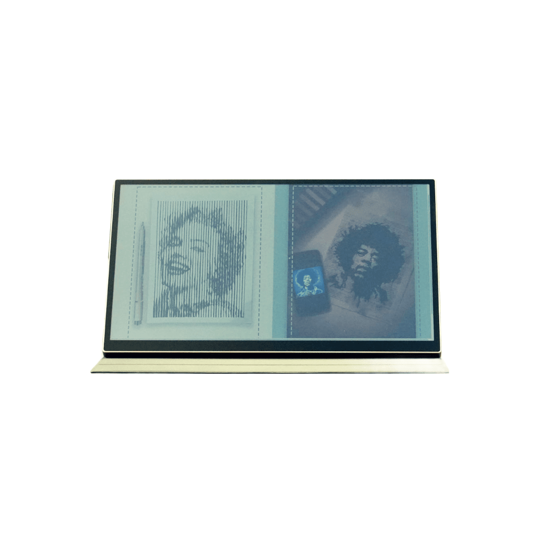 Radiant Monitor: Portable Eye Protection Screen for Compact Workspace Setup - EazeyeComputer Monitor